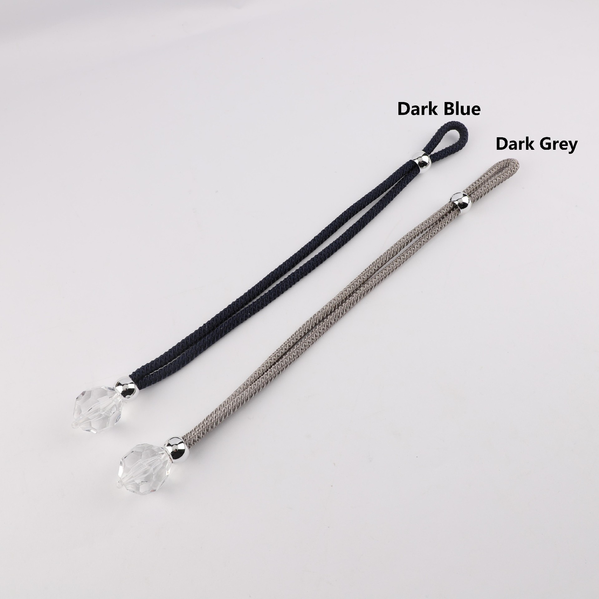 Designer Pick Custom Cream White Aesthetic Feeling Blackout Curtain Tie Back Classic Design for Curtain Poles Tracks Accessories