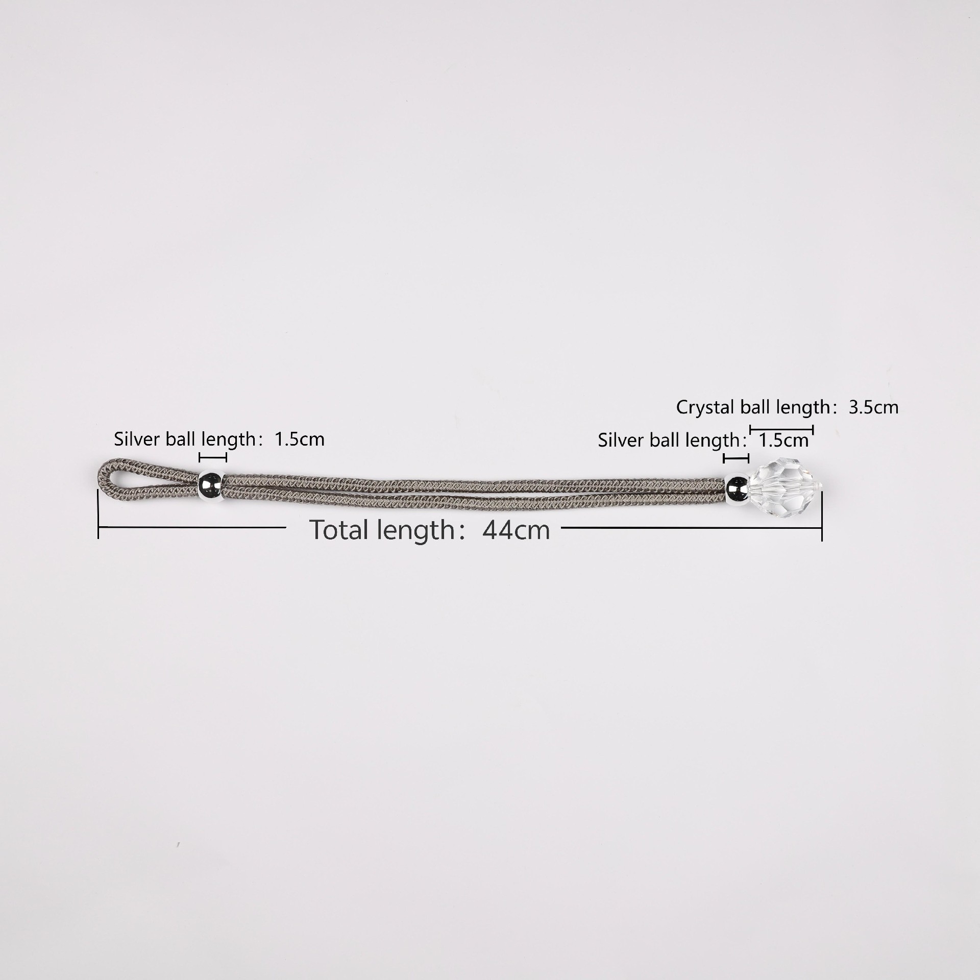 Designer Pick Custom Cream White Aesthetic Feeling Blackout Curtain Tie Back Classic Design for Curtain Poles Tracks Accessories