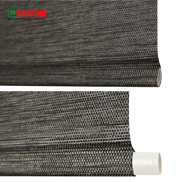 Manual Operation Polyester Roller Blind Day and Night Blackout Curtain for Home Window Shades & Shutters