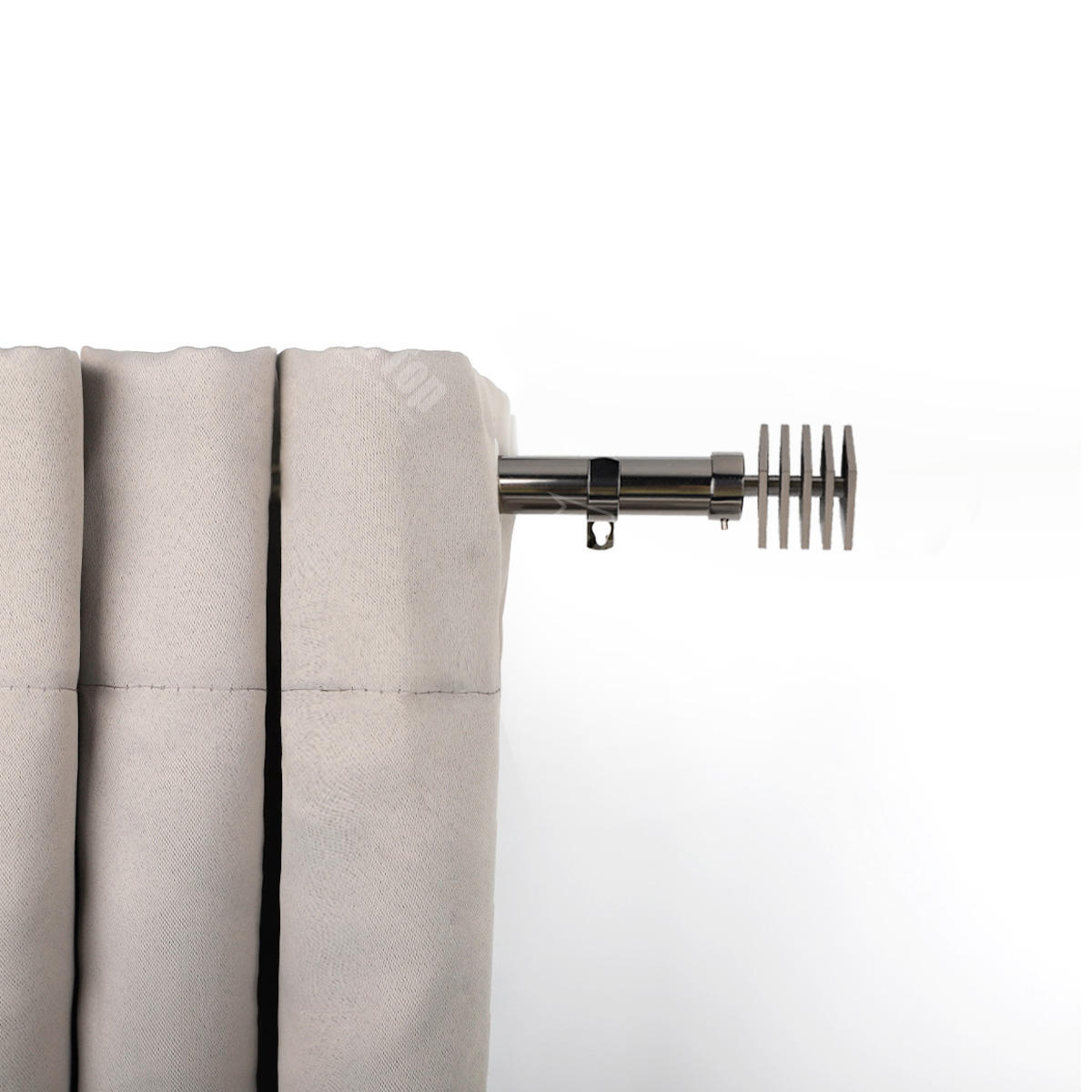 Hot Sale Modern Eco-Friendly Extendable Metal Curtain Rod Decorative Hardware for Window Quality Curtains Poles