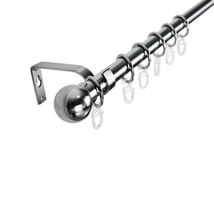 Hot Sale Customized Metal Curtain Rod Sets Modern Home Decoration New Designs with Poles Tracks Accessories