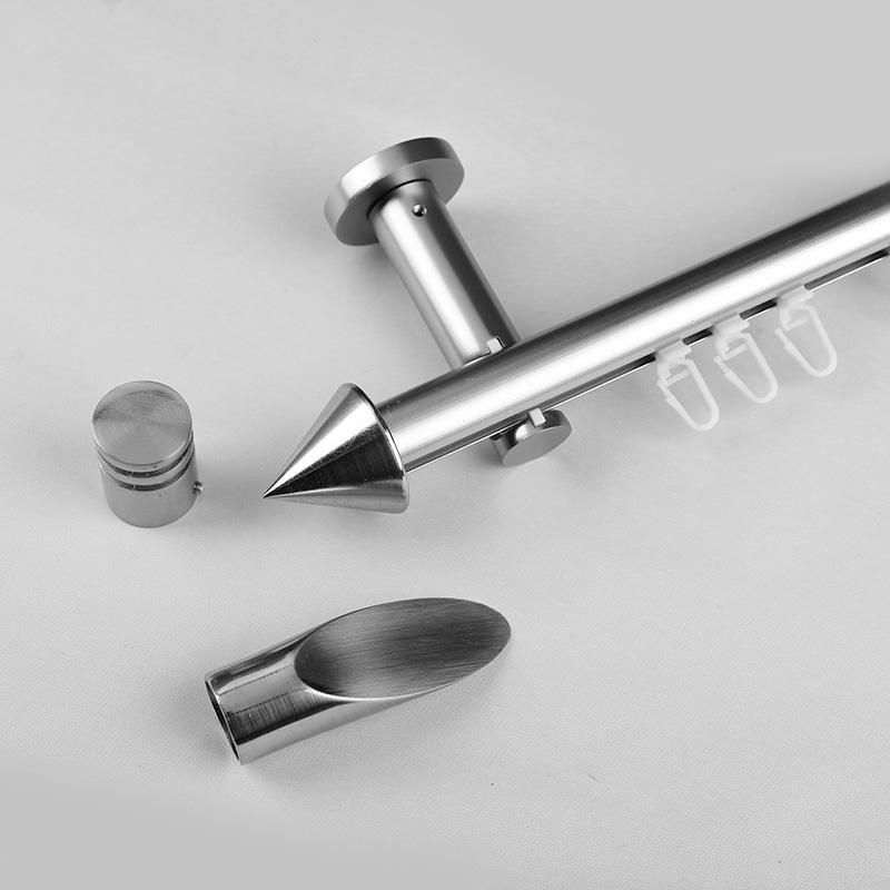 Hot Sale Customized Metal Curtain Rod Sets Modern Home Decoration New Designs with Poles Tracks Accessories