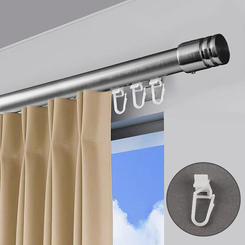 Hot Sale Customized Metal Curtain Rod Sets Modern Home Decoration New Designs with Poles Tracks Accessories