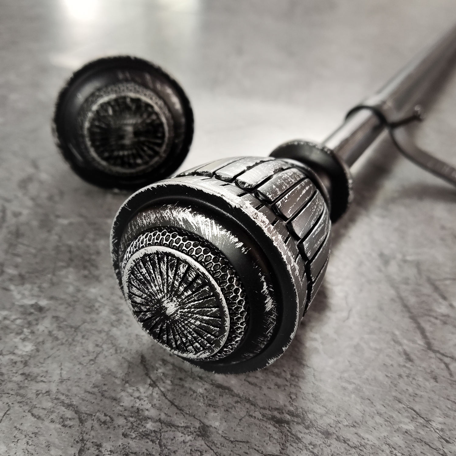 Modern Design Metal Curtain Rod Set Wholesale Home Decor Drapery Rods for Windows