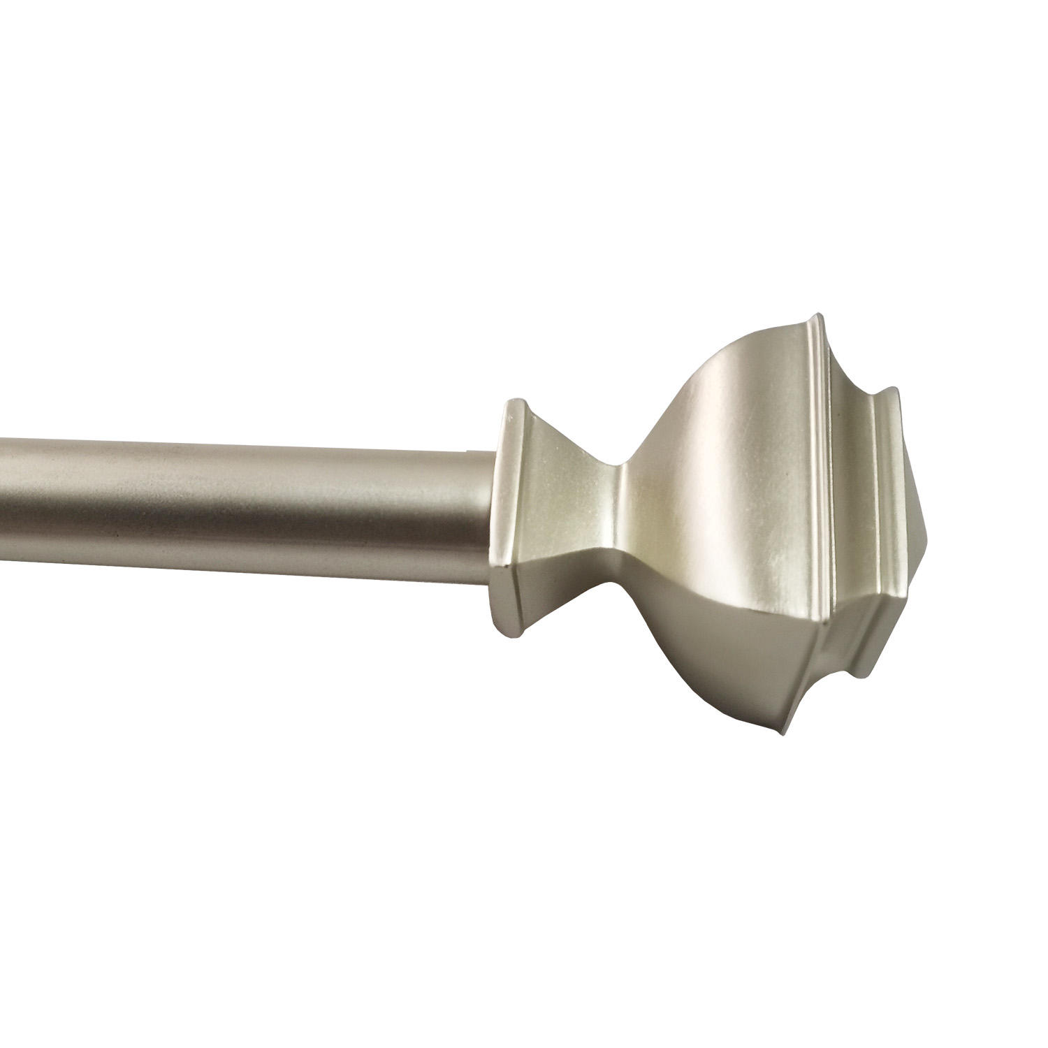 Hot Sale Traditional Style Metal Curtain Rod with Window Decorative Hardware Finial and Rod Head