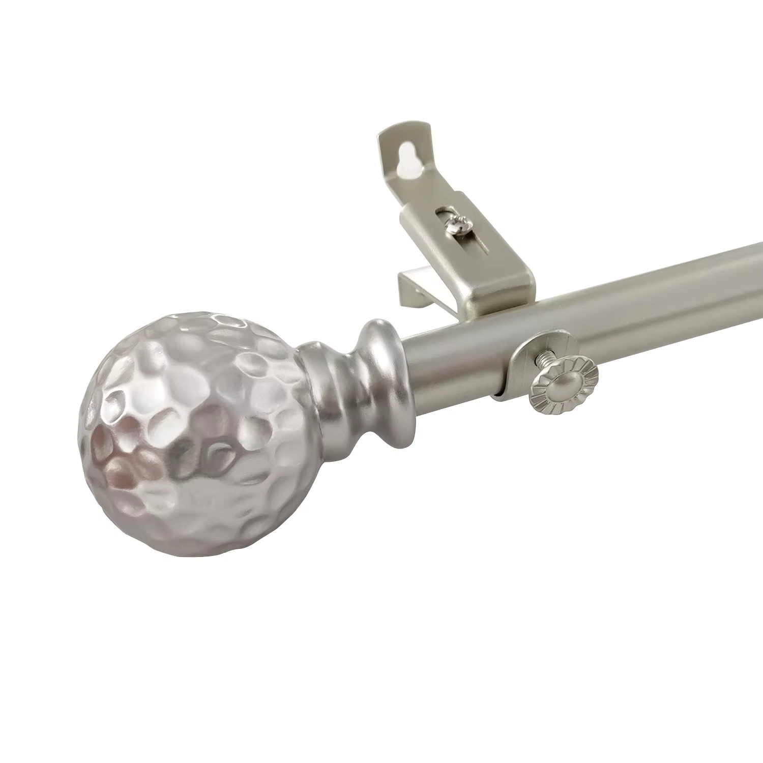 Hot Sale Traditional Style Metal Curtain Rod with Window Decorative Hardware Finial and Rod Head