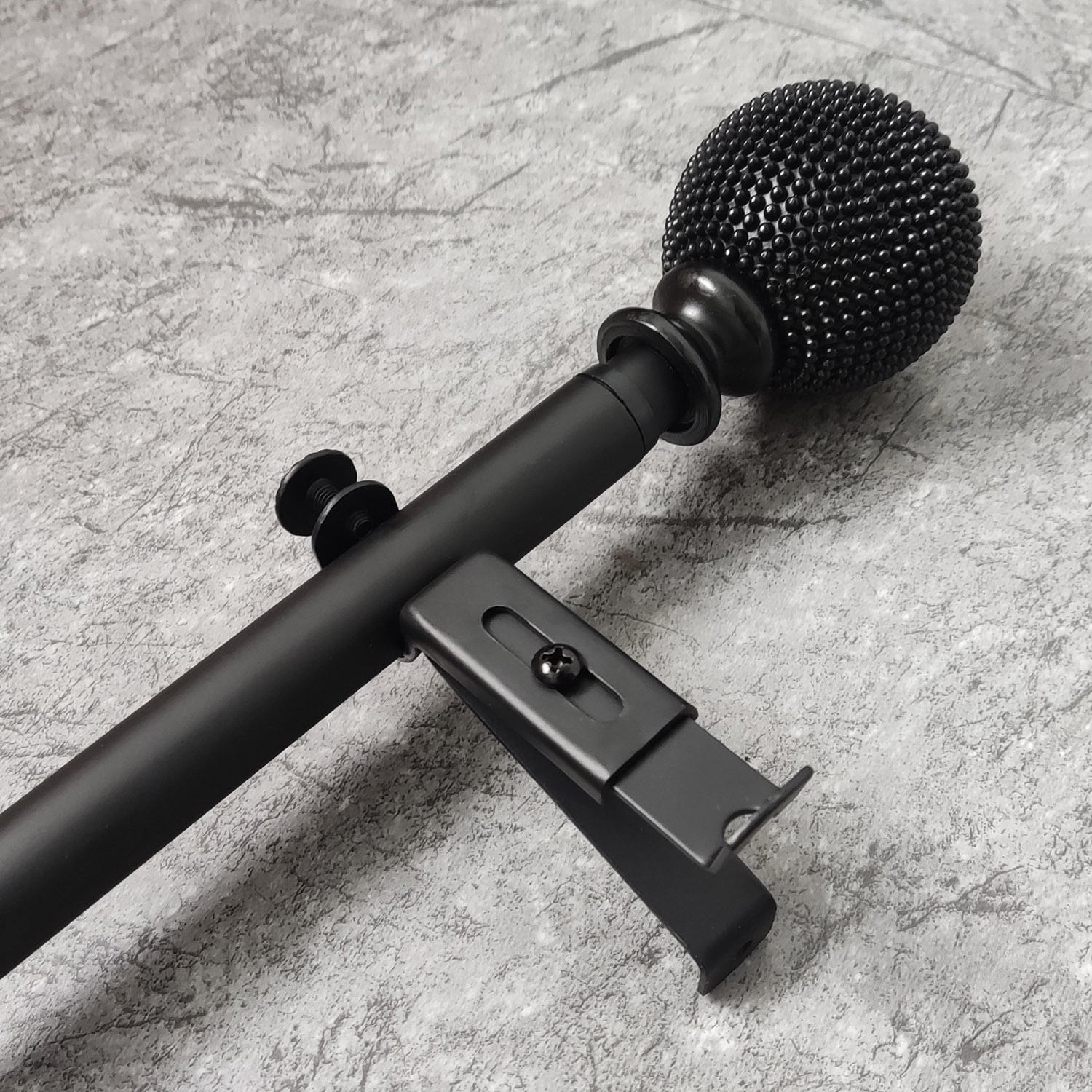 High Quality Extendable Double Curtain Rod Pole Sets Aluminum Window Accessories Good Quality Modern Metal Rails Window Curtains