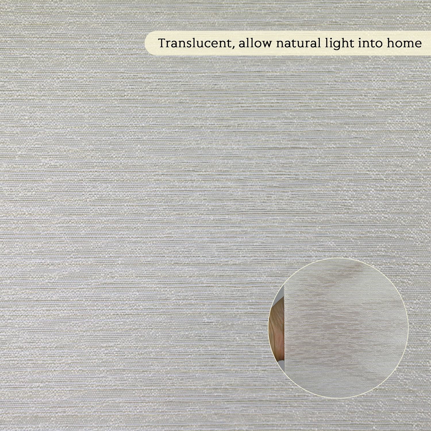 Hot Sale Classic Design Translucent Embroidery Fabric Chain Windproof Roller Blinds for Window Cheap Price Built-in Free