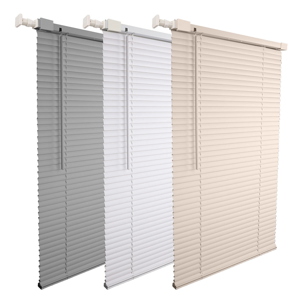 Custom Modern 25mm Venetian Blinds Horizontal Pattern Plain Technique Rope Format Blinds Shades Shutters for Windows