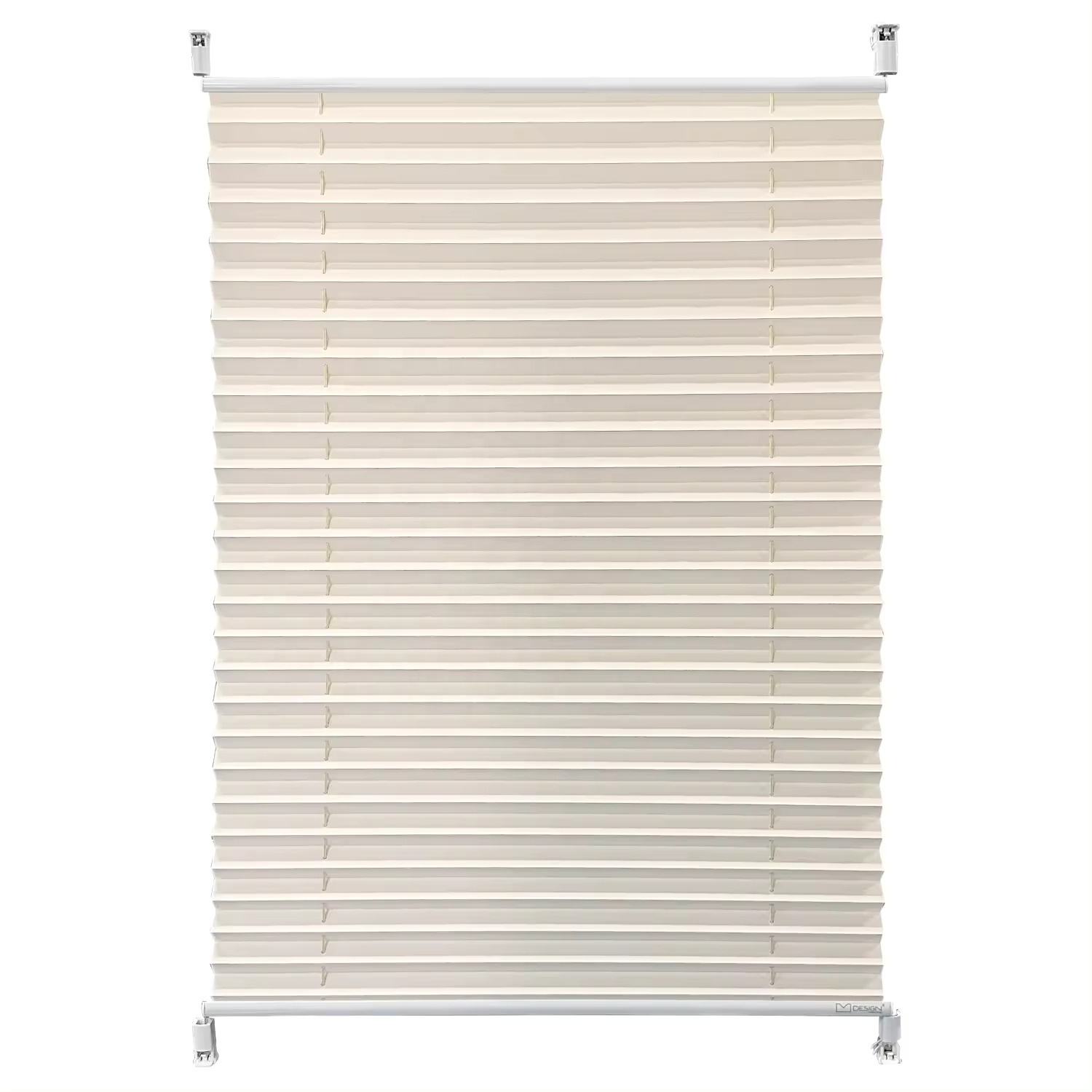 Smartop Factory Price Pleated Blinds Modern Design Manual Shutters and Shades for Windows Built-in Installation for Hotels