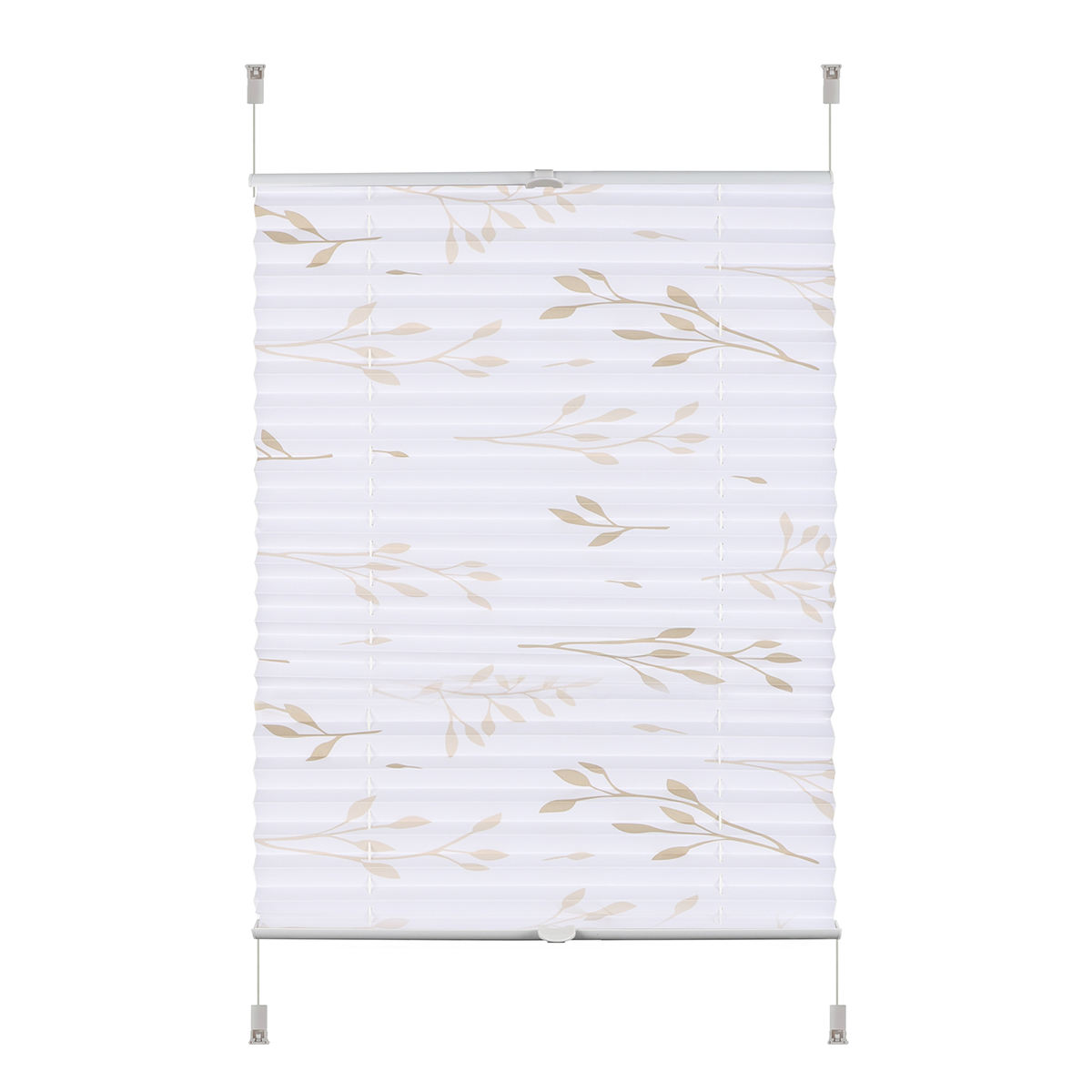 New Arrival Printing Cordless Blinds Windows Blinds Built-in Plain Pleated Blinds Eco-friendly Plissee Curtains for Living Room