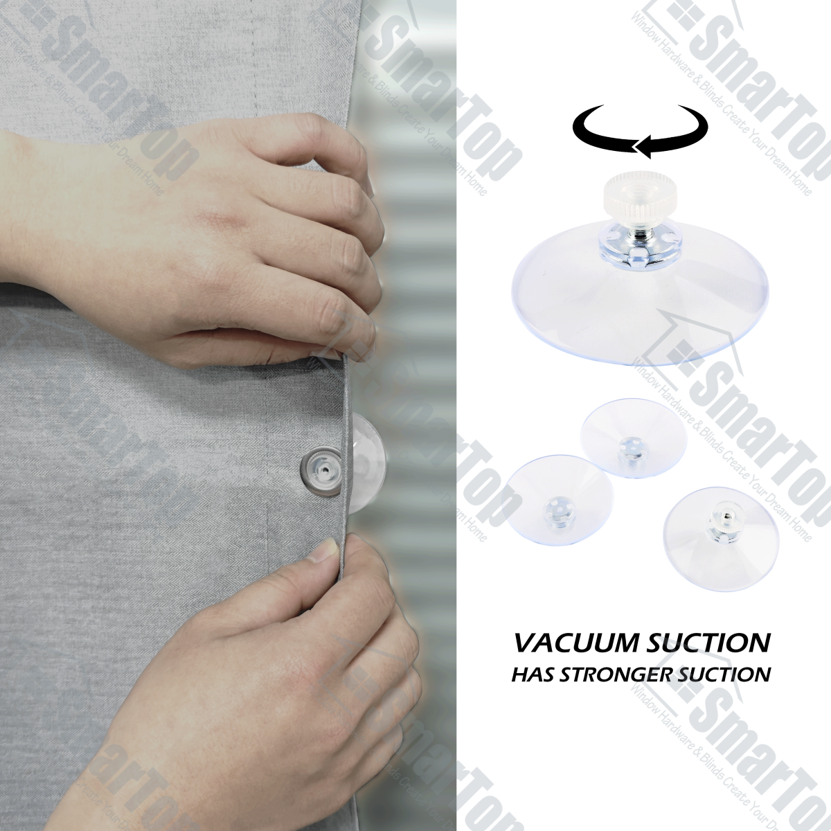 New Design Portable Travel Blackout Window Blind With Suction Cup and Magic Tape Temporary Anywhere Adjustable Shade Curtain