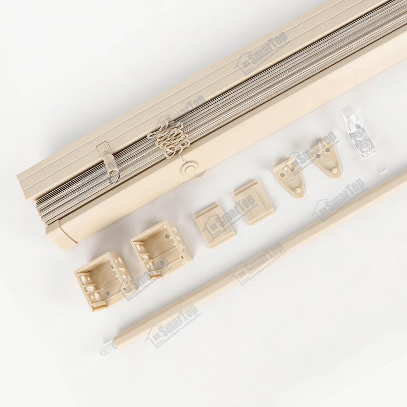 2 Inch Cordless Modern Faux Wood Blinds PVC Venetian Anti UV Waterproof Eco-Friendly for US & EU/UK Markets