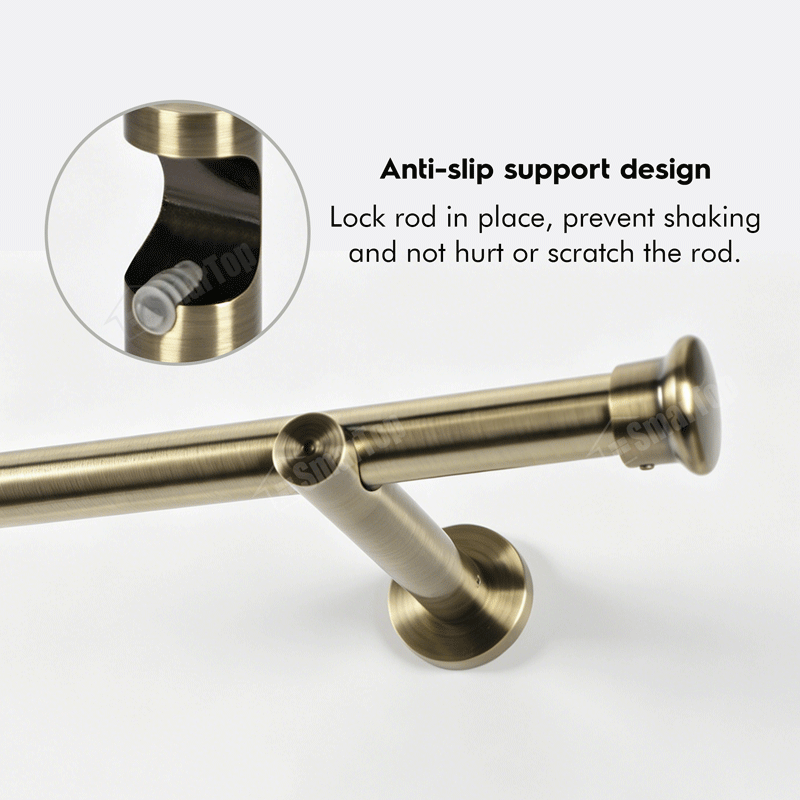 High Precision Standard Aluminum Dowel Pin Modern Lightweight Strong for Industrial Applications No Drill Curtain Rod Brackets