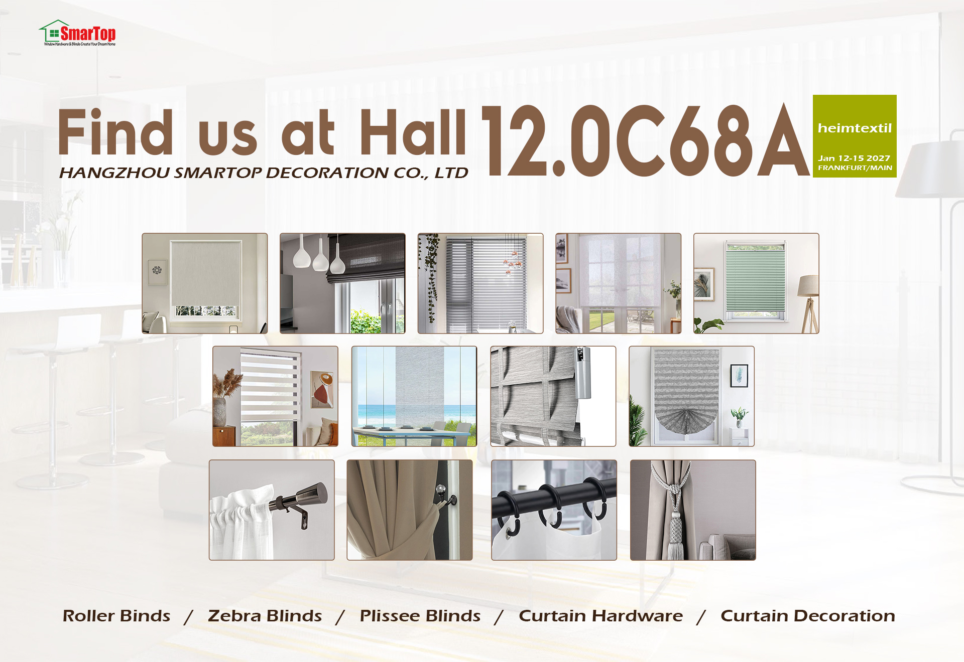 The 2027 Heimtextil Frankfurt is just around the corner! Looking forward to meeting you
